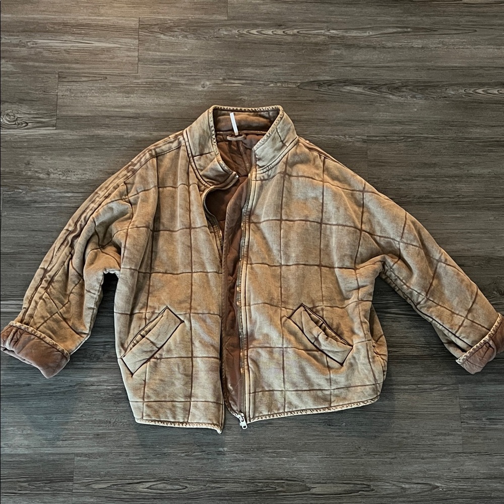 Free People Dolman Quilted Jacket